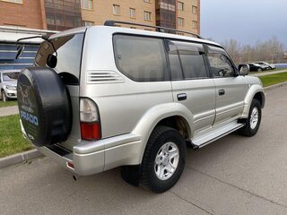 1999 Toyota Land Cruiser Prado 90 Series, серебристый, 1250000 рублей, вид 4