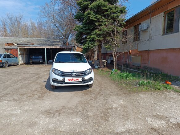 2019 Lada (ВАЗ) Granta I Рестайлинг, белый, 530000 рублей - вид 2