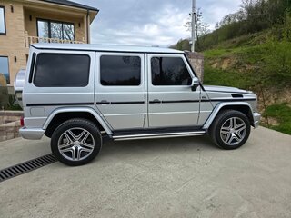 1999 Mercedes-Benz G-Класс 500 Euro 2 II (W463), серебристый, 1850000 рублей, вид 3