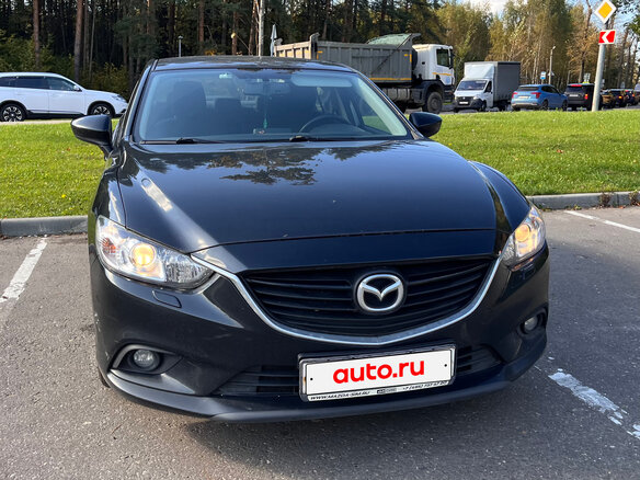 2015 Mazda 6 III (GJ) Рестайлинг, чёрный, 1850000 рублей - вид 2