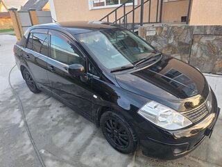 2008 Nissan Tiida I, чёрный, 600000 рублей, вид 1