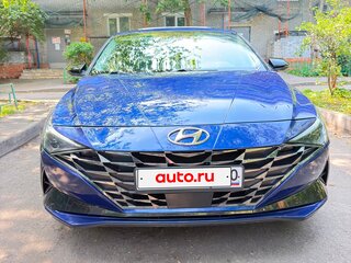 2022 Hyundai Elantra VII (CN7), синий, 2150000 рублей, вид 3