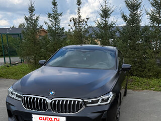2021 BMW 6 серии Gran Turismo 620d xDrive IV (G32) Рестайлинг, синий, 5615000 рублей, вид 5