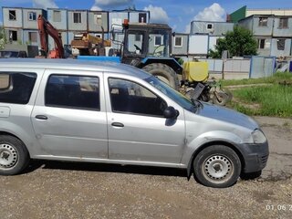 2013 Lada (ВАЗ) Largus I, серебристый, 250000 рублей, вид 4