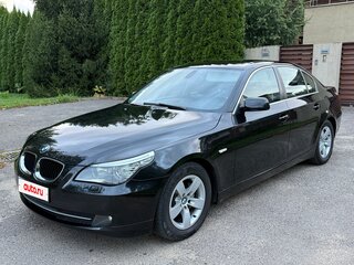 2008 BMW 5 серии 520d V (E60/E61) Рестайлинг, чёрный, 1420000 рублей, вид 1