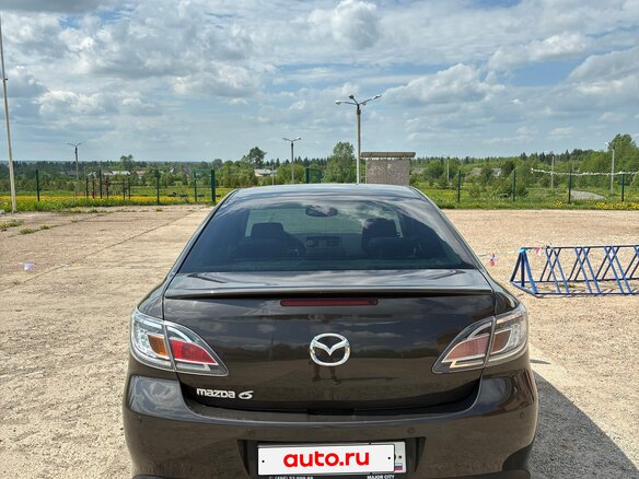 2011 Mazda 6 II (GH) Рестайлинг, коричневый, 1100000 рублей - вид 6