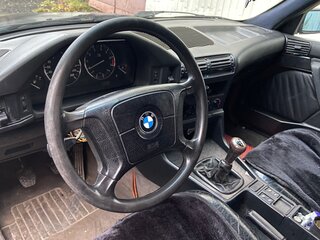 1989 BMW 5 серии 525i III (E34), синий, 500000 рублей, вид 2