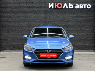 2017 Hyundai Solaris II, голубой, 1200000 рублей, вид 2