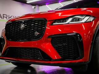 2021 Jaguar F-Pace SVR I Рестайлинг, красный, 8290000 рублей, вид 4