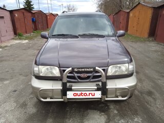 2001 Kia Sportage Grand I, фиолетовый, 450000 рублей, вид 1