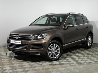 2013 Volkswagen Touareg II, коричневый, 2599700 рублей, вид 1