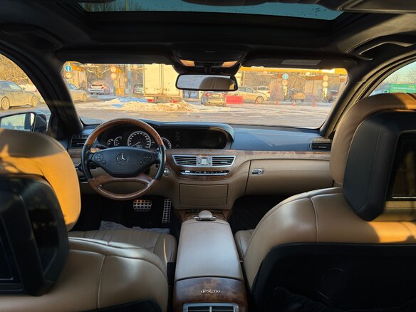2011 Mercedes-Benz S-Класс 500 Long V (W221) Рестайлинг, коричневый - вид 13