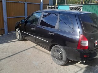 2012 Lada (ВАЗ) Kalina I, чёрный, 300000 рублей, вид 4