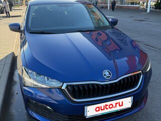 2021 Skoda Rapid II, синий, 1800000 рублей, вид 1