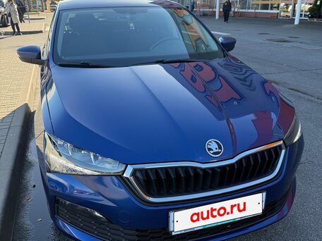 2021 Skoda Rapid II, синий, 1900000 рублей, вид 1