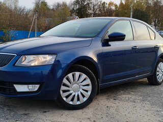 2016 Skoda Octavia III (A7), синий, 1368000 рублей, вид 1