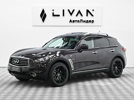 2015 Infiniti QX70, чёрный, 1765000 рублей, вид 3