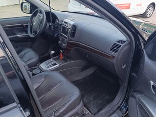 2012 Hyundai Santa Fe II Рестайлинг, чёрный, 1100000 рублей, вид 5