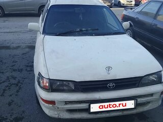 2000 Toyota Corolla VII (E100), белый, 140000 рублей, вид 1