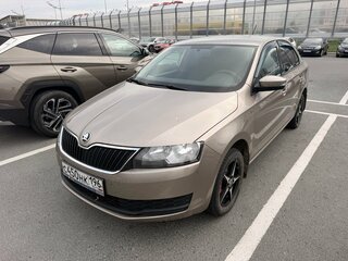 2019 Skoda Rapid I Рестайлинг, бежевый, 1190000 рублей, вид 1