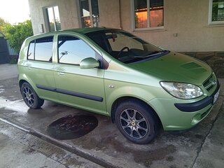 2007 Hyundai Getz I Рестайлинг, зелёный, 490000 рублей, вид 2