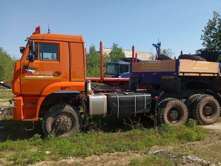2023 КамАЗ 65225, оранжевый, 4025000 рублей, вид 4