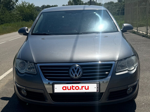 2008 Volkswagen Passat B6, серый, 790000 рублей - вид 1