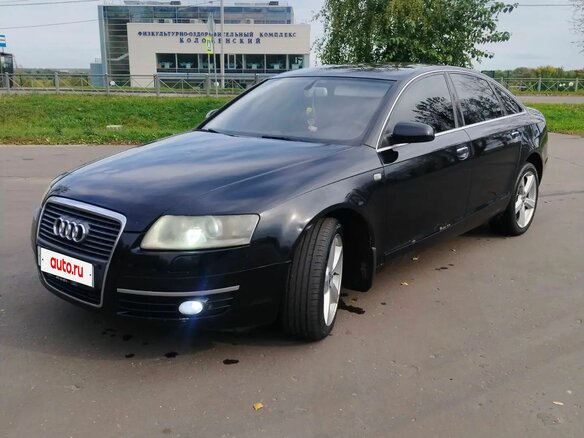 2007 Audi A6 III (C6), чёрный, 630000 рублей
