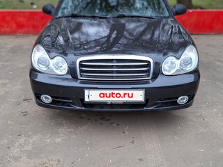 2007 Hyundai Sonata ТагАЗ IV (EF) Рестайлинг, чёрный, 615000 рублей, вид 3