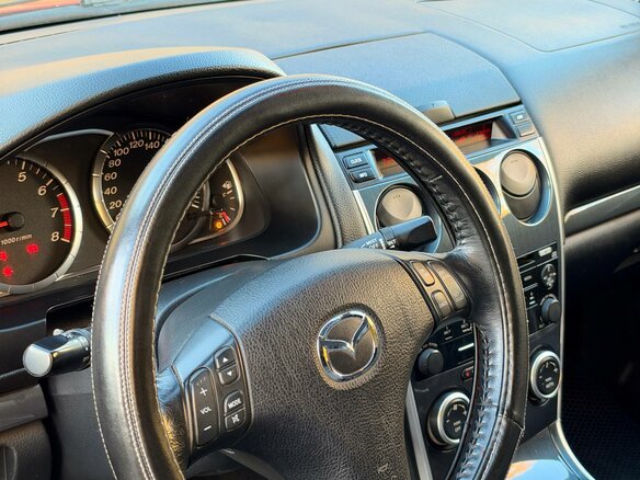 2006 Mazda 6 I (GG) Рестайлинг, красный - вид 9