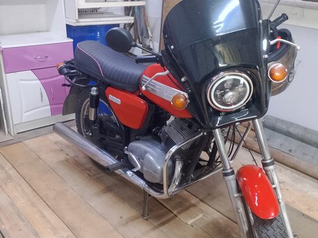 1986 Jawa 350/634, красный, 270000 рублей, вид 1