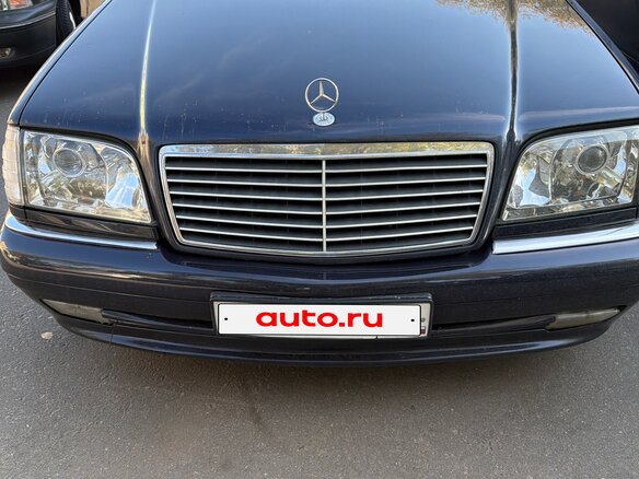 1997 Mercedes-Benz S-Класс 500 Long III (W140) Рестайлинг, синий, 1500000 рублей