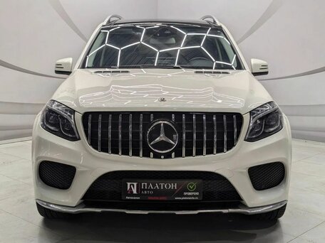 2018 Mercedes-Benz GLS 350 d I (X166), белый, 4049000 рублей, вид 2