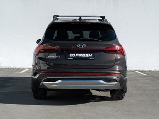 2020 Hyundai Santa Fe IV Рестайлинг, коричневый, 3120000 рублей, вид 4