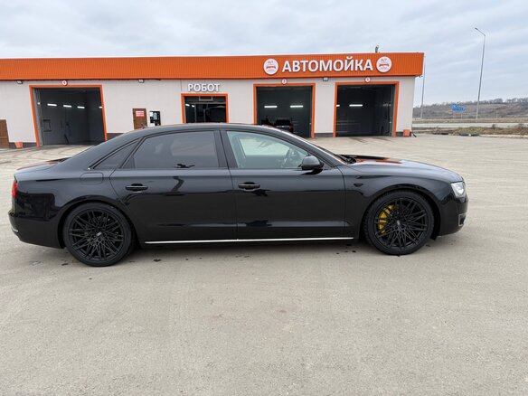 2012 Audi A8 Long III (D4), чёрный, 1800000 рублей - вид 8