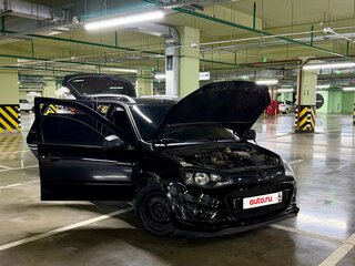 2015 Lada (ВАЗ) Kalina II, чёрный, 399999 рублей, вид 2