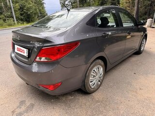2014 Hyundai Solaris I Рестайлинг, серый, 950000 рублей, вид 4