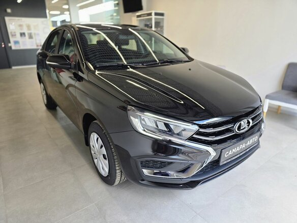 2026 Lada (ВАЗ) Vesta I Рестайлинг (NG), чёрный, 1735000 рублей - вид 1