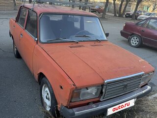1993 Lada (ВАЗ) 2107, красный, 70000 рублей, вид 1