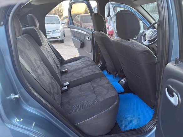 2013 Renault Logan I Рестайлинг, синий, 465000 рублей - вид 18