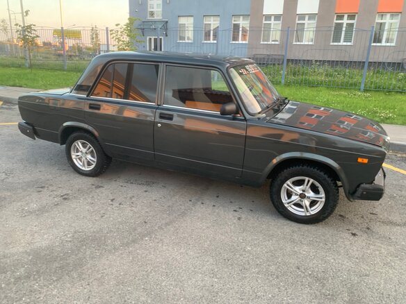 2011 Lada (ВАЗ) 2107, зелёный, 260000 рублей - вид 3