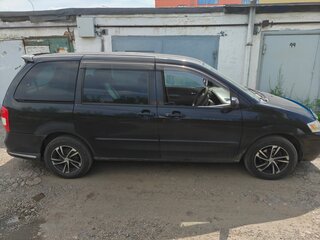 2001 Mazda MPV II (LW), чёрный, 350000 рублей, вид 2