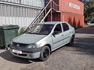 2009 Renault Logan I, серый, 170000 рублей, вид 1