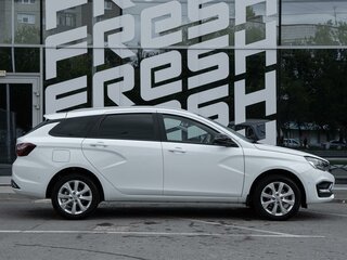 2024 Lada (ВАЗ) Vesta SW I Рестайлинг (NG), белый, 1550000 рублей, вид 5
