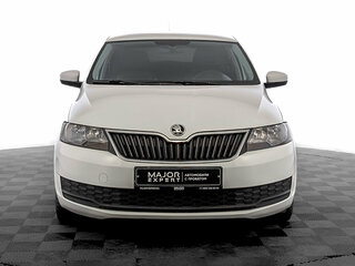 2019 Skoda Rapid I Рестайлинг, белый, 1235000 рублей, вид 2
