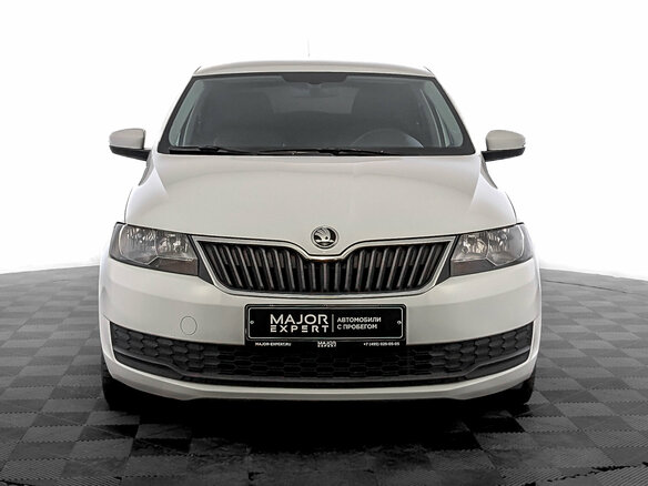 2019 Skoda Rapid I Рестайлинг, белый, 1235000 рублей - вид 1