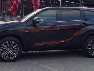2026 Toyota Highlander IV (XU70), чёрный, 5090000 рублей, вид 2