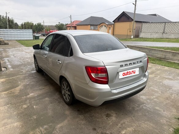 2023 Lada (ВАЗ) Granta Euro-2 I Рестайлинг, серебристый, 700000 рублей - вид 4