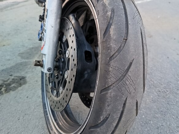 2003 Yamaha FZS600 Fazer, коричневый, 370000 рублей - вид 6