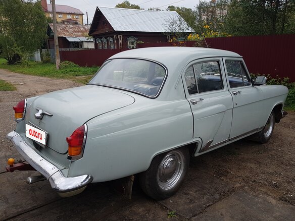 1963 ГАЗ 21 «Волга» 21Л, серебристый - вид 4